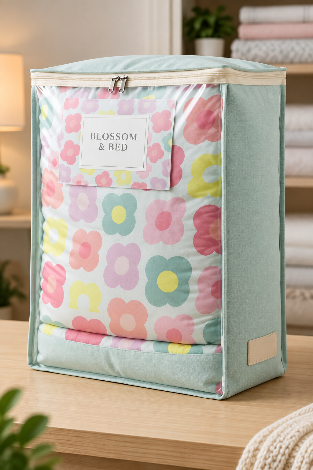 Blossom & Bed Floral Bedding Set | Pastel Comforter & Bed Linen