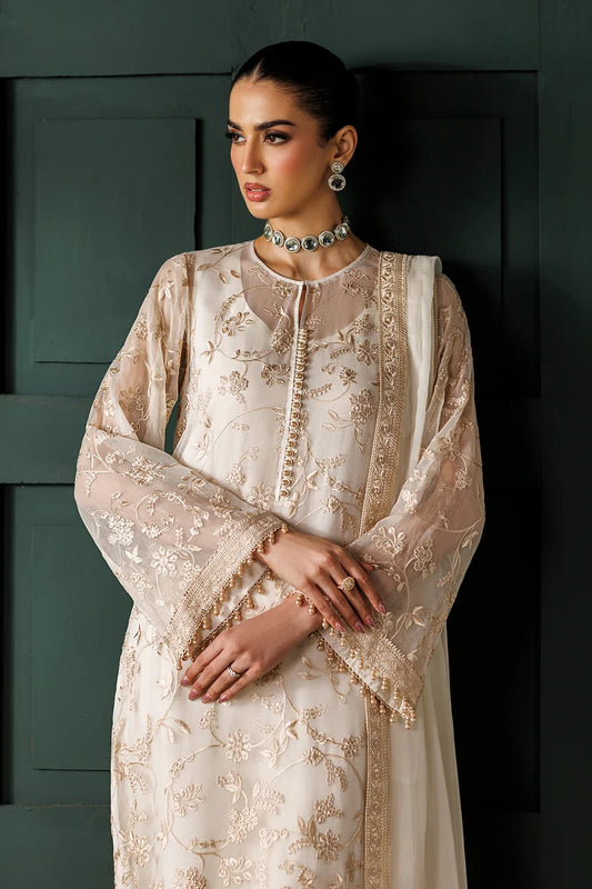 Embroidered Chiffon 3 Piece Suit