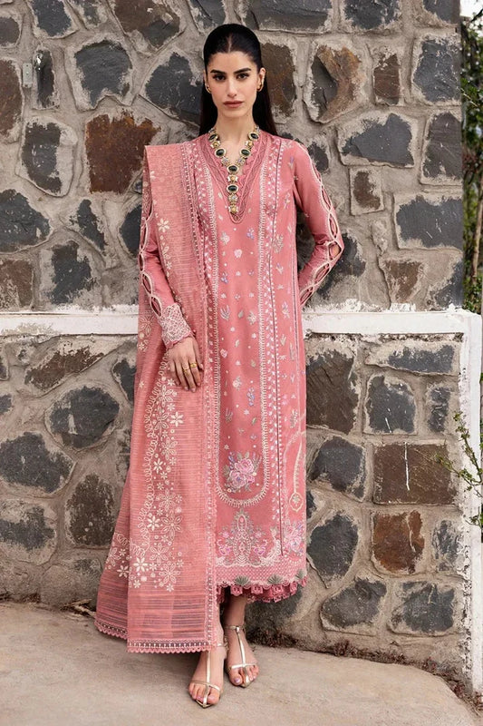 Winter Dhanak Embroidered 3-Piece Unstitched Suit