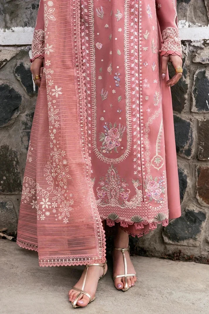 Winter Dhanak Embroidered 3-Piece Unstitched Suit