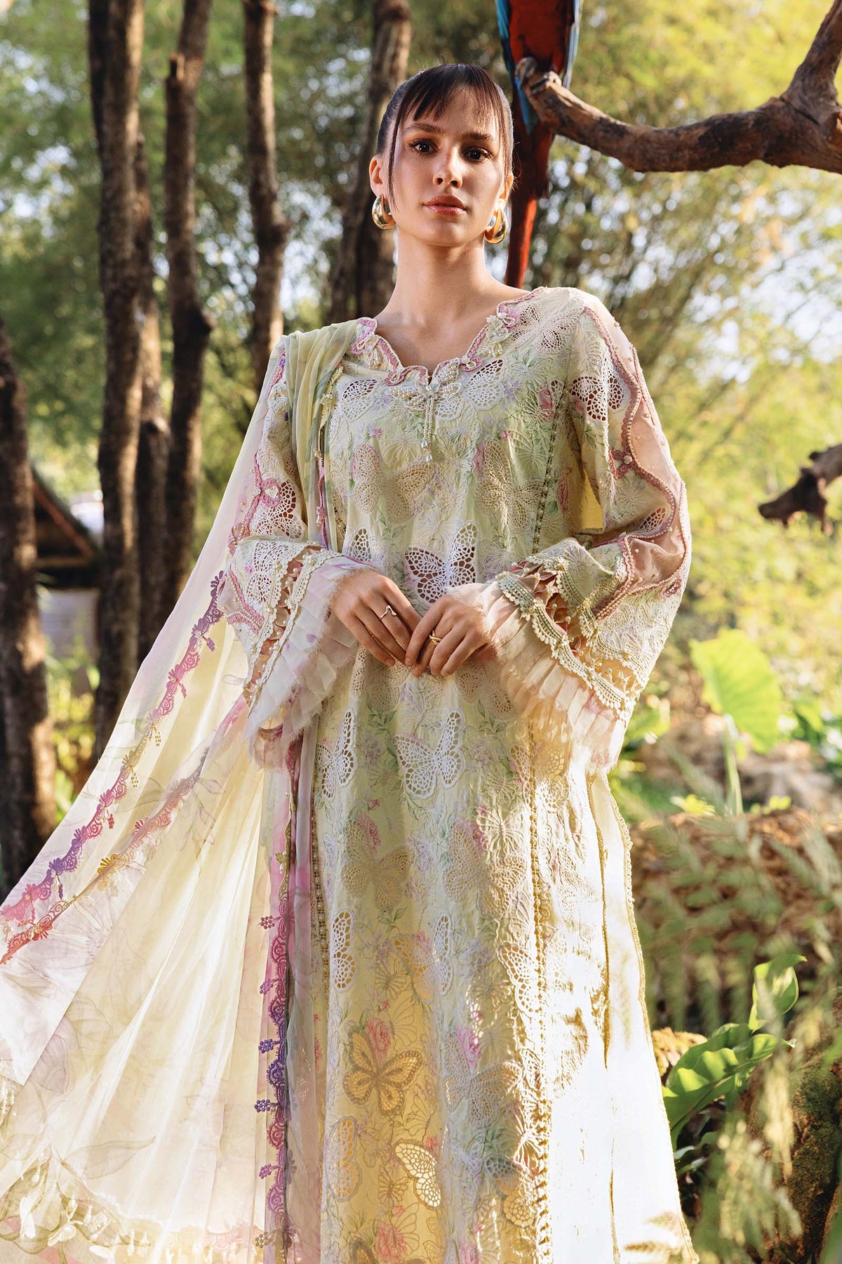 Maria B Yellow Luxury Printed Lawn Stitched Collection