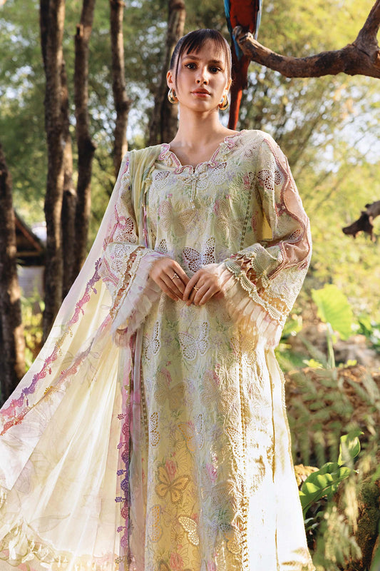 Maria B Yellow Luxury Printed Lawn Stitched Collection