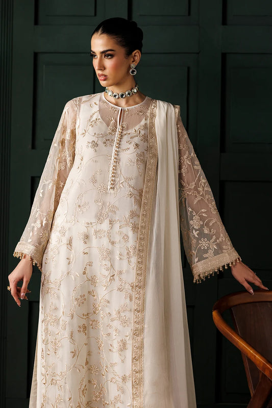 Embroidered Chiffon 3 Piece Suit
