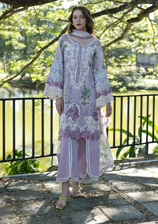 Elaf - Signature 3 Piece Unstitched with Lawn Dupatta