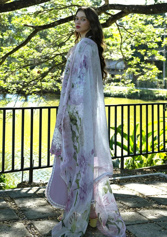 Elaf - Signature 3 Piece Unstitched with Lawn Dupatta