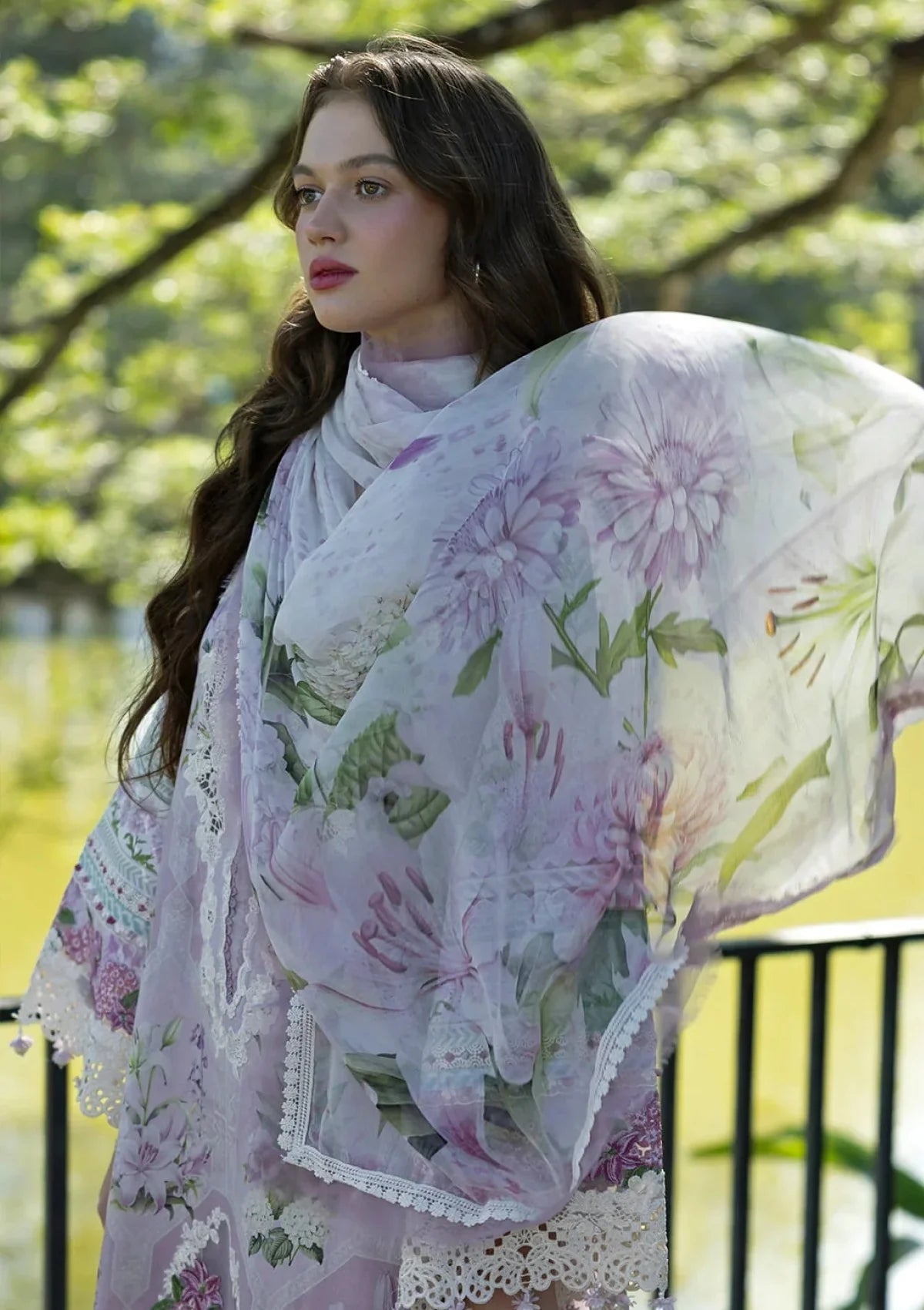 Elaf - Signature 3 Piece Unstitched with Lawn Dupatta