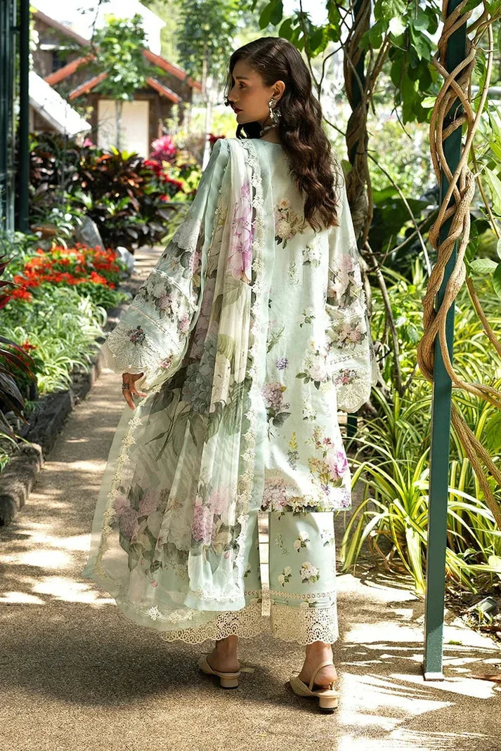 Elaf Stitched - Embroidered Prints Collection With Lawn Dupatta