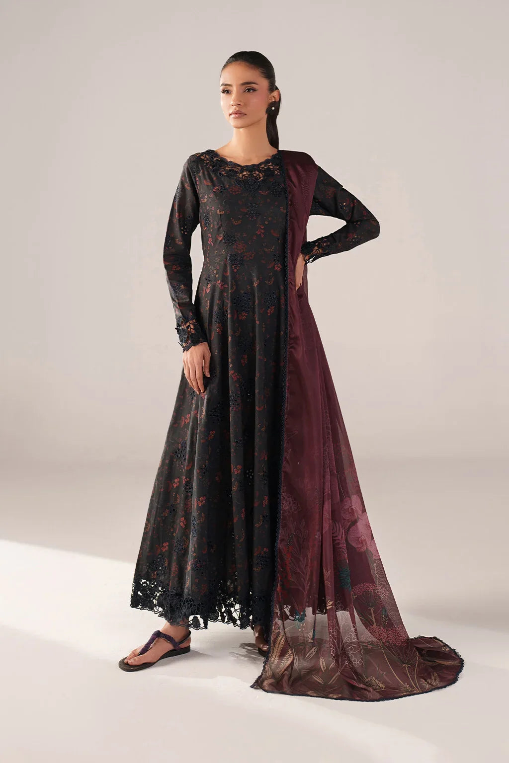 Iznik Lawn Embroidered & Printed 3 Piece Suit Stitched Collection