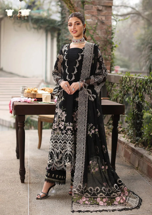 Kahf Winter Dhanak Embroidered 3-Piece Unstitched Suit