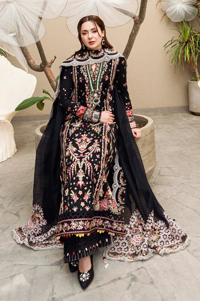 Qalamkar Winter Dhanak Embroidered 3-Piece Unstitched Suit