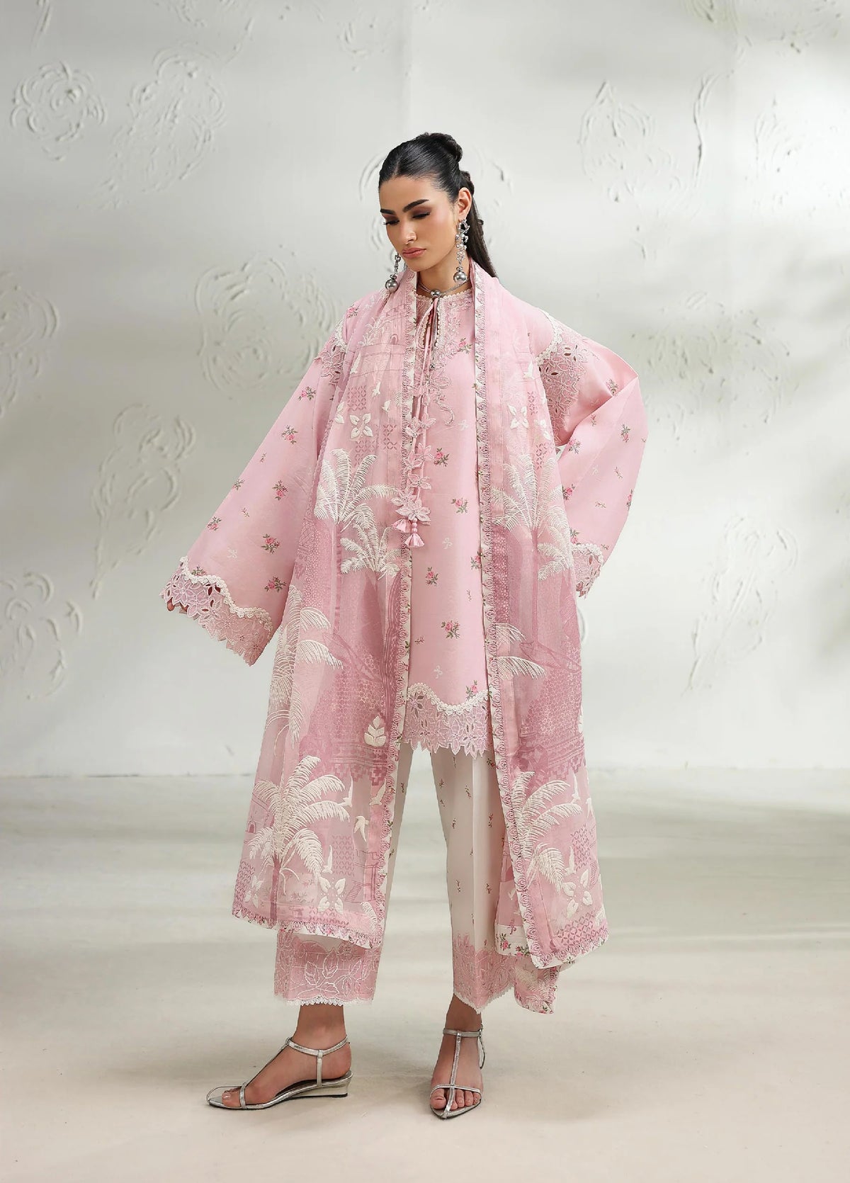 Qalamkar Unstitched Printed Lawn 3-Piece Suit