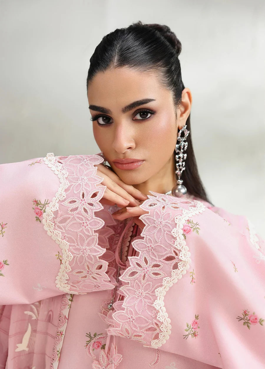 Qalamkar Unstitched Printed Lawn 3-Piece Suit