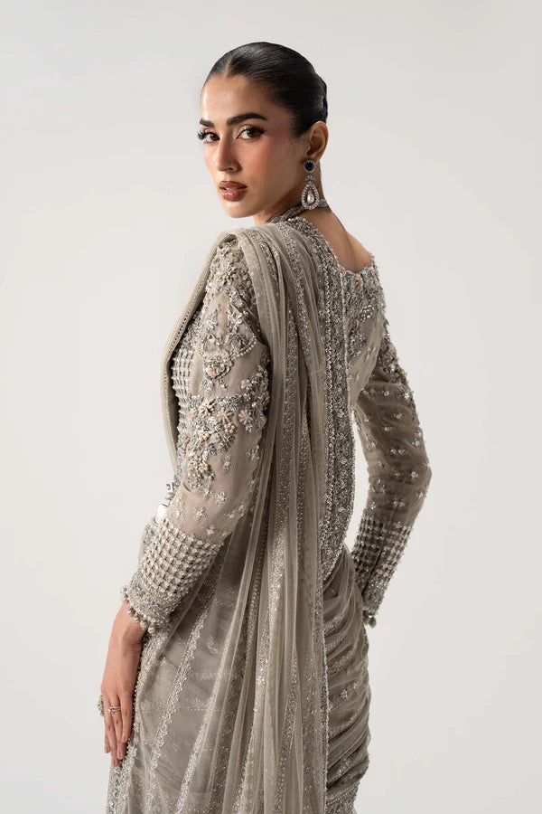 Maria B Chiffon Saree Embroidered